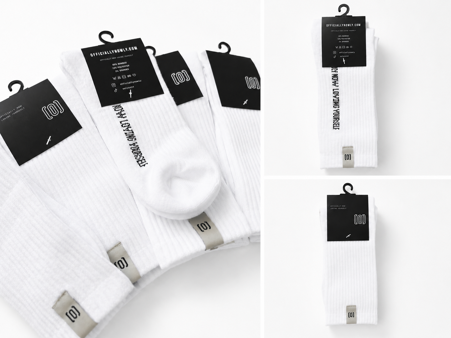 Signature Bamboo Crew Socks