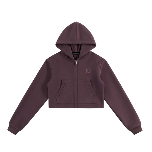 Essential Cropped Hoodie