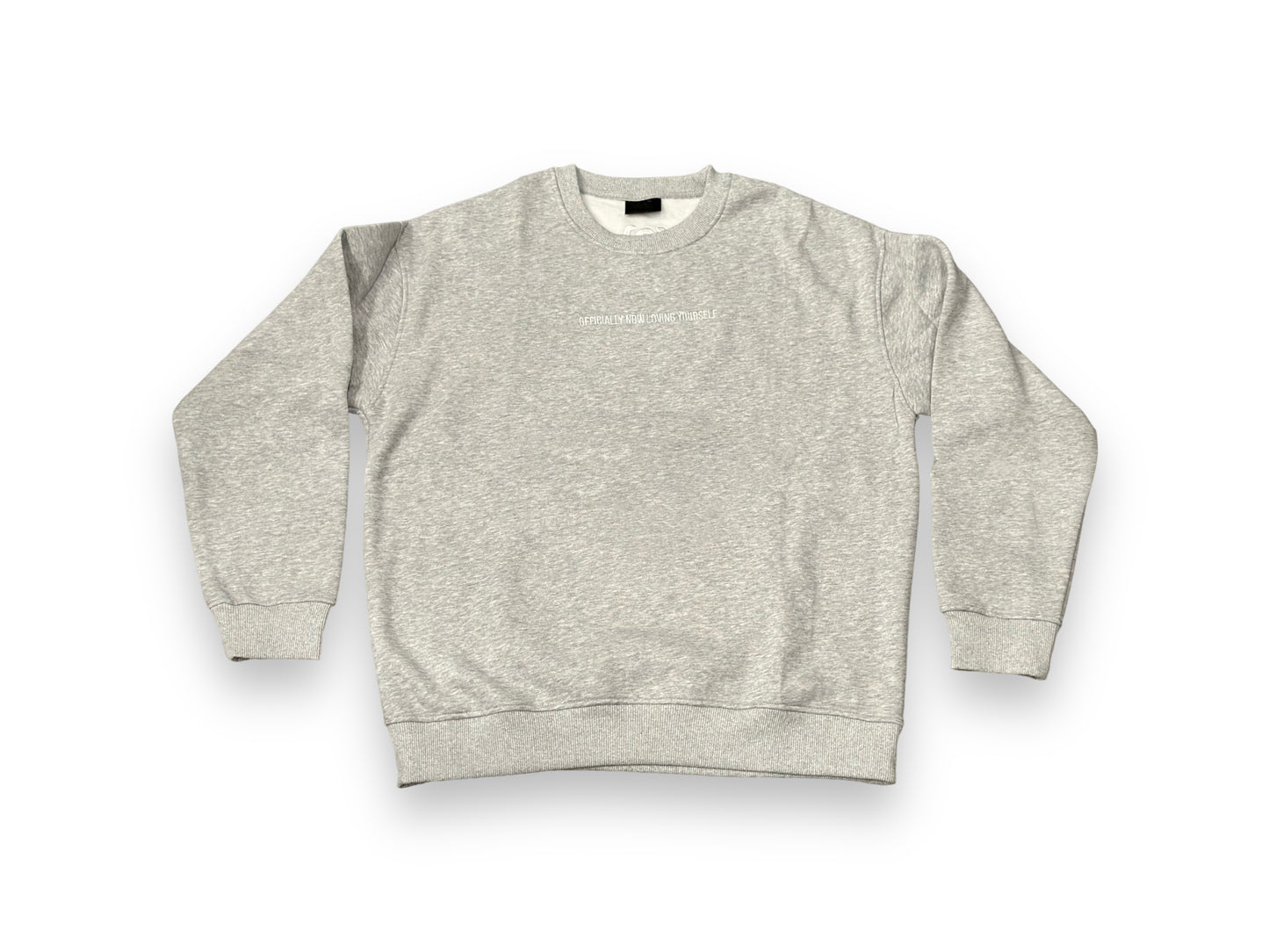 Grey Embroidered Sweatshirt