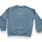 Light Blue Embroidered Sweatshirt