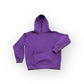 Purple Embroidered Hoodie