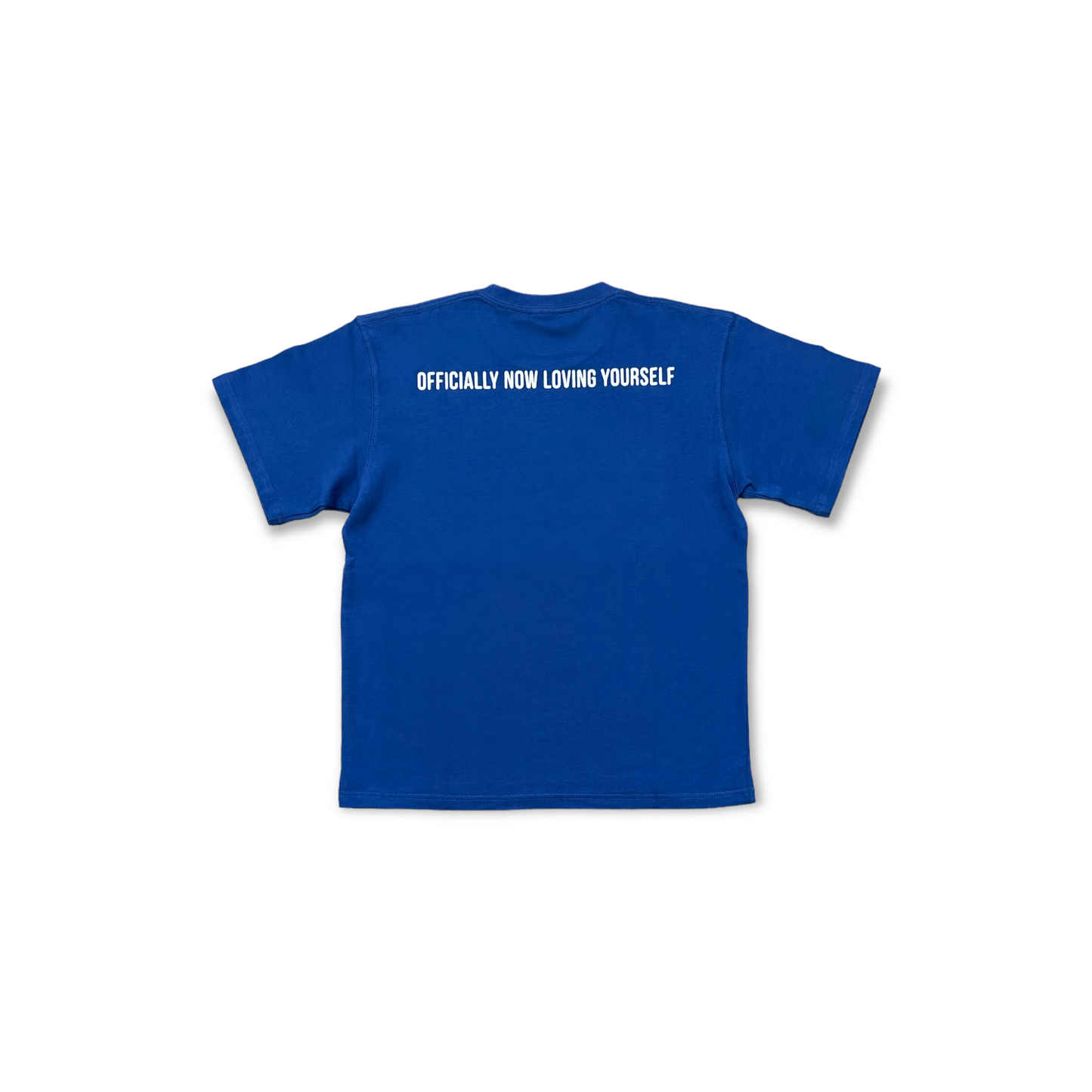 Blue Short Sleeve Logo Tee