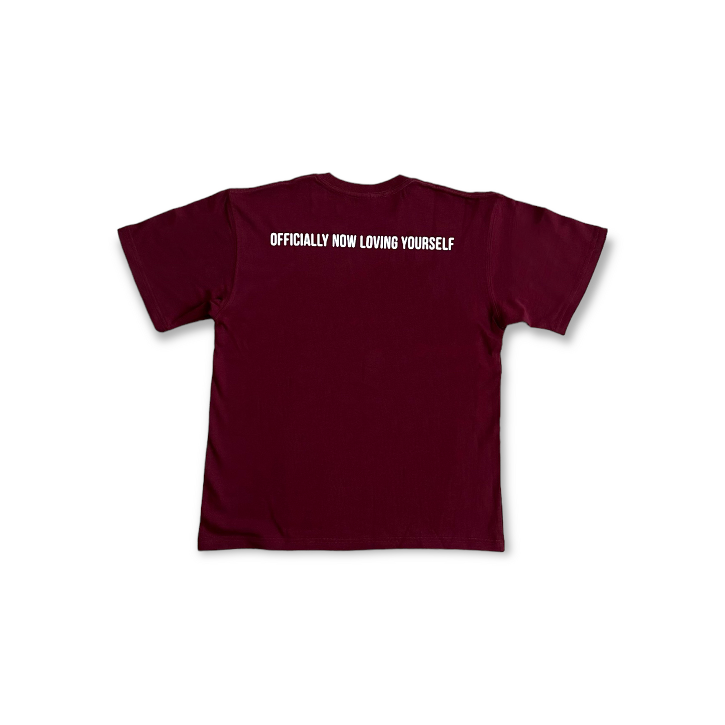 Maroon Short Sleeve Logo Tee