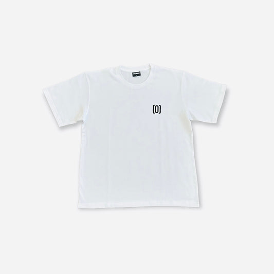 White Short Sleeve Logo Tee