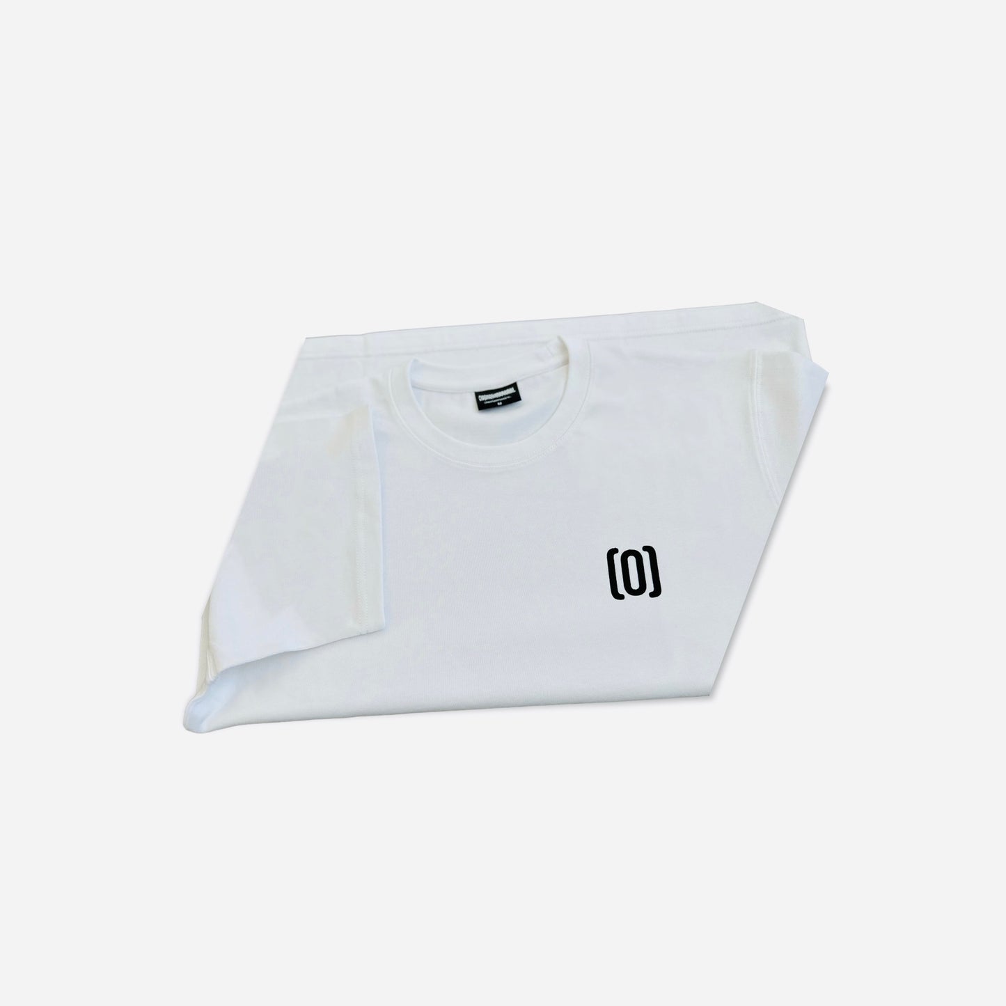 White Short Sleeve Logo Tee